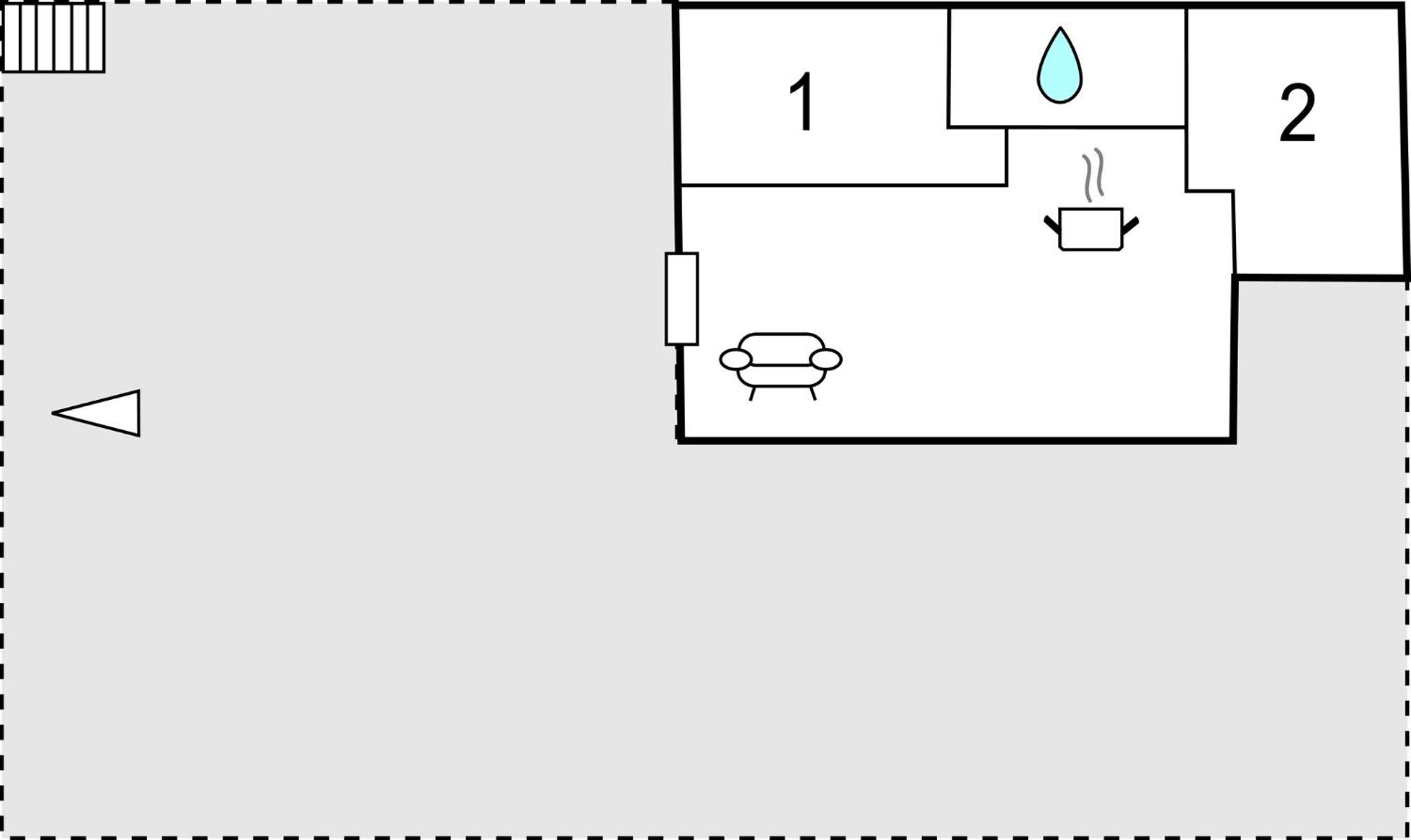 2 Bedroom Lovely Home In กาลามาตา ภายนอก รูปภาพ
